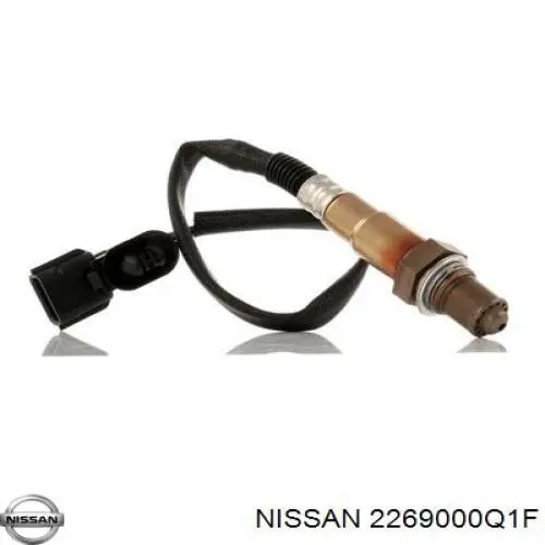 Do koszyka 2269000Q1F Nissan/Infiniti Sonda lambda czujnik tlenu przed katalizatorem