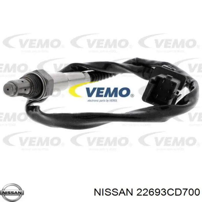 Sonda lambda czujnik tlenu przed katalizatorem Nissan/Infiniti 22693CD700 cena, od 119,39 USD