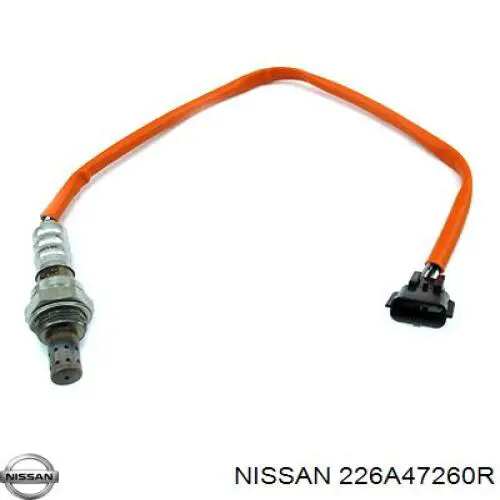 Do koszyka 226A47260R Nissan/Infiniti Sonda lambda czujnik tlenu po katalizatorze