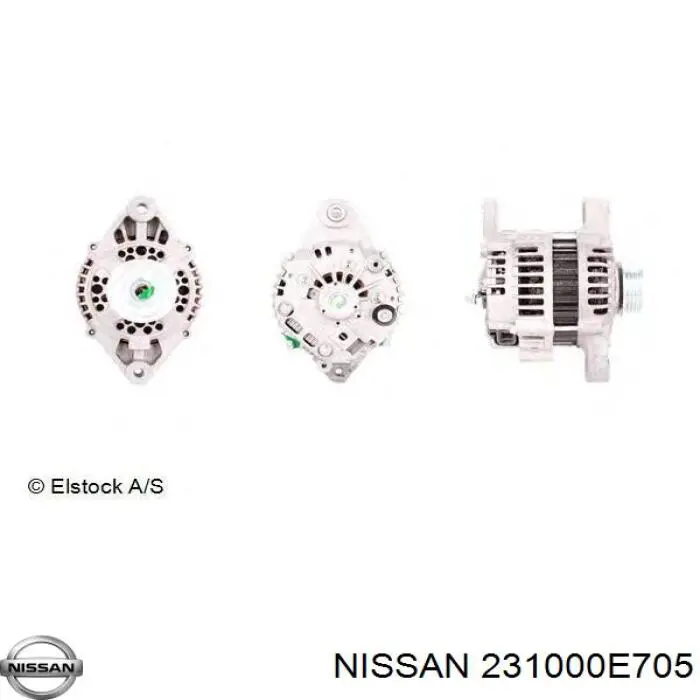Do koszyka 231000E705 Nissan/Infiniti Alternator