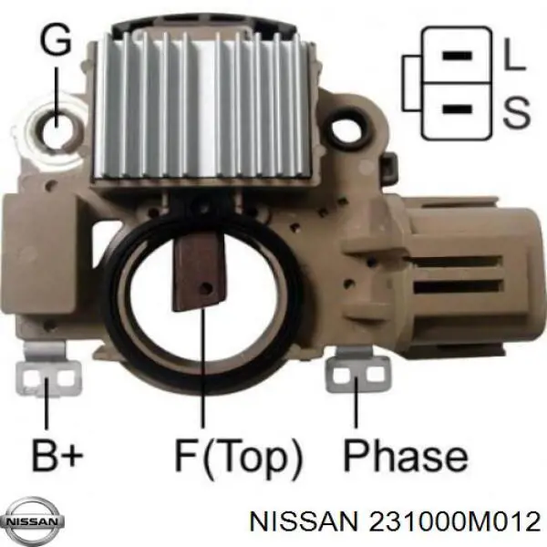 231000M012 Nissan/Infiniti alternator