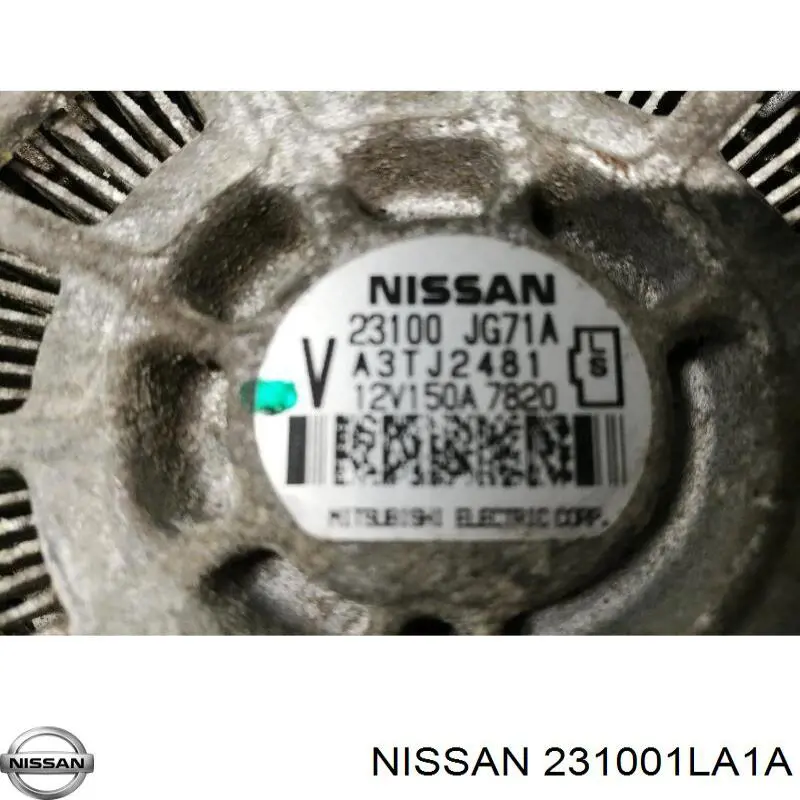 Alternator Nissan/Infiniti 231001LA1A cena, od 255,36 USD