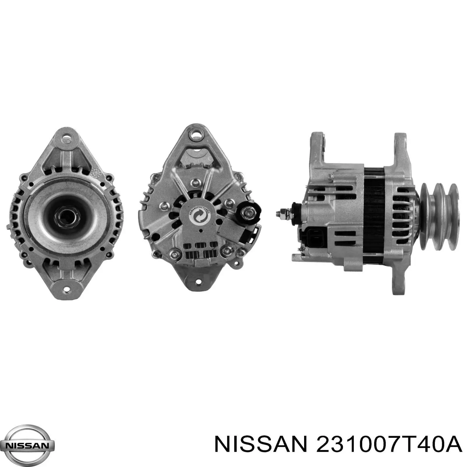 Alternator Nissan/Infiniti 231007T40A cena, od 178,77 USD