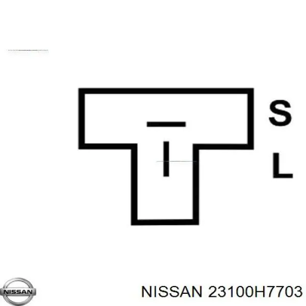 Alternator Nissan/Infiniti 23100U9513 cena, od 82,77 USD
