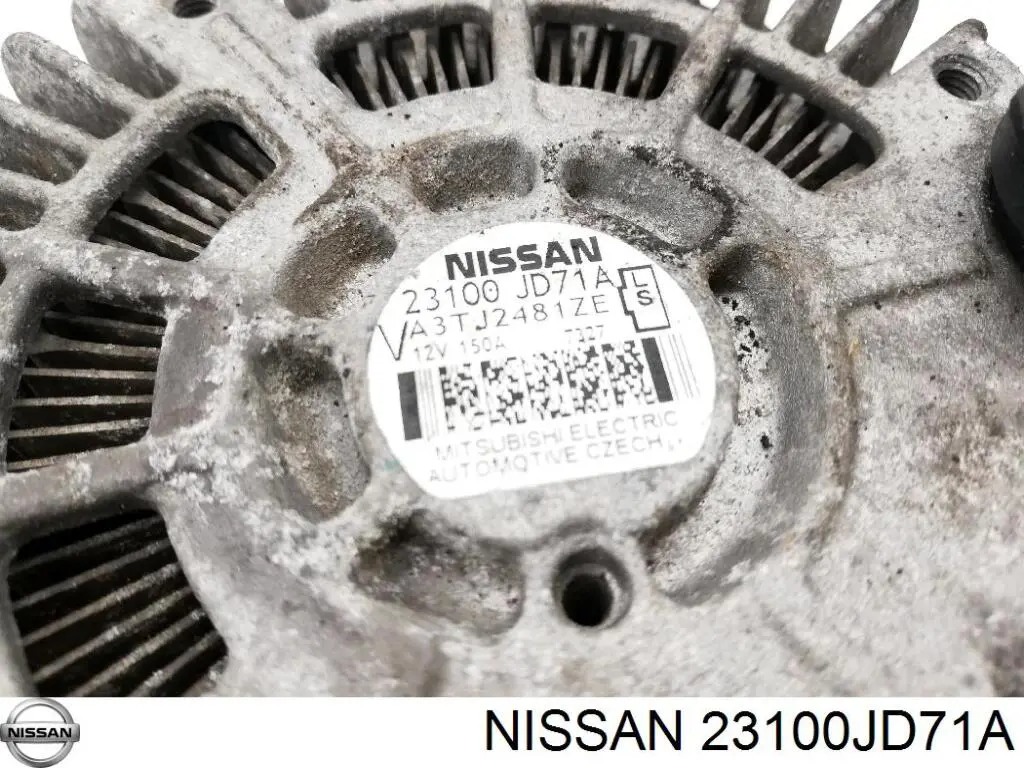 Alternator Nissan/Infiniti 23100JD71A cena, od 71,51 USD