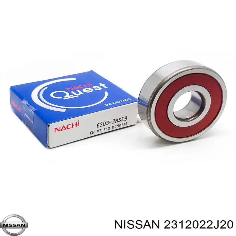 Łożysko alternatora NSK B17102AT1XDDG3W01 cena, od 8,16 USD