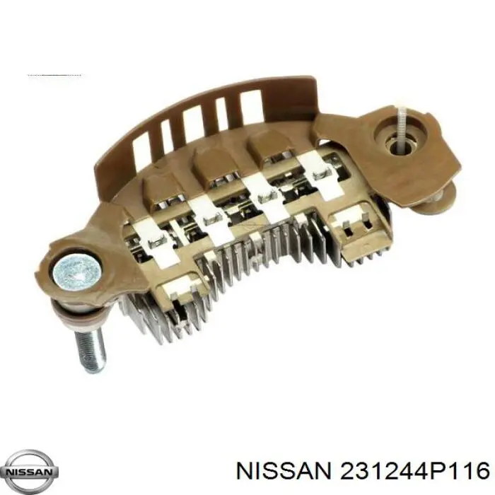 231244P116 Nissan/Infiniti mostek prostowniczy alternatora = moster diodowy alternatora