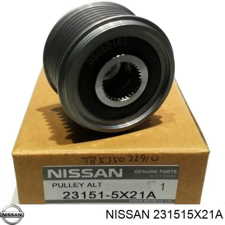 Koło pasowe alternatora Nissan/Infiniti 231515X21A cena, od 33,41 USD