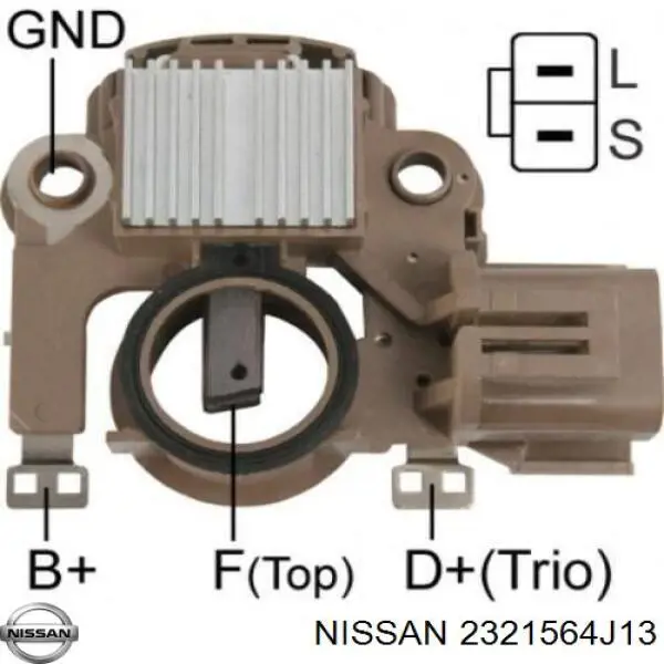 2321564J13 Nissan regulator alternatora (przekaźnik ładowania)