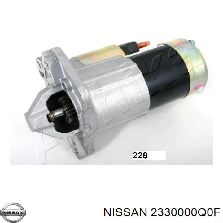 Rozrusznik Nissan/Infiniti 2330000Q0F cena, od 78,32 USD