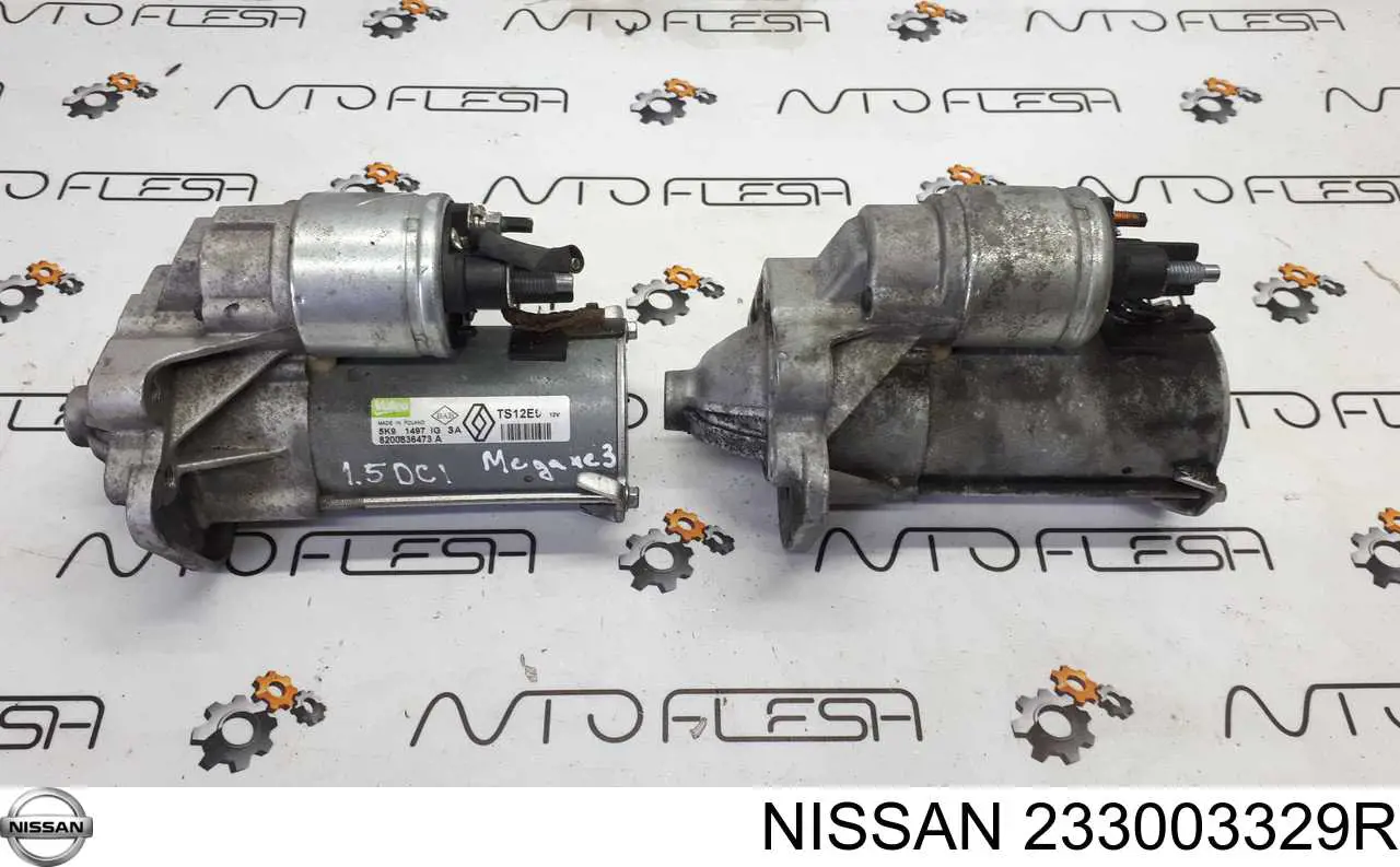 Do koszyka 233003329R Nissan/Infiniti Rozrusznik