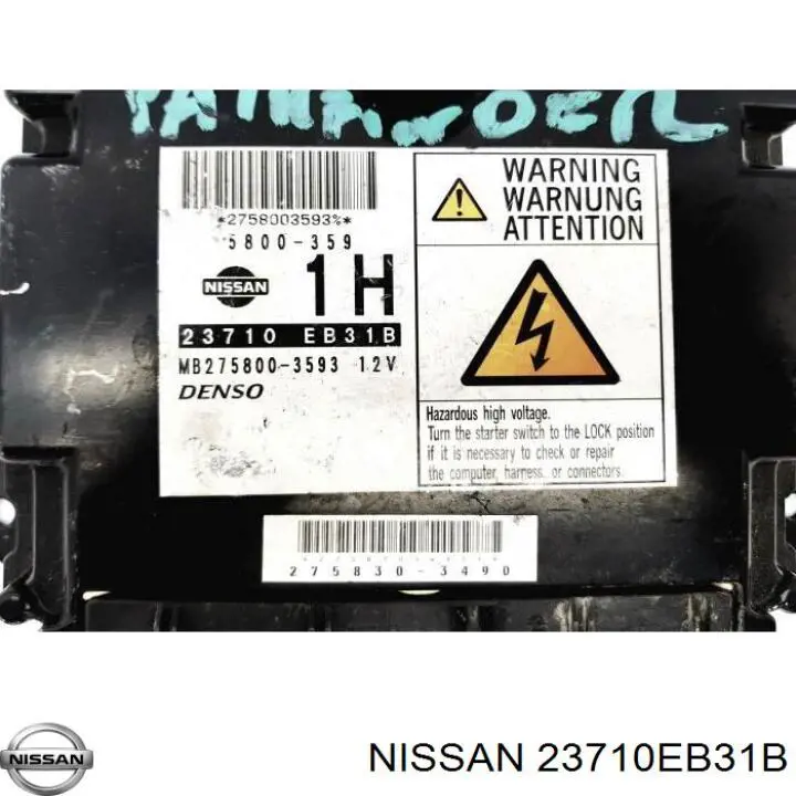23710EB31B Nissan/Infiniti Sterownik silnika