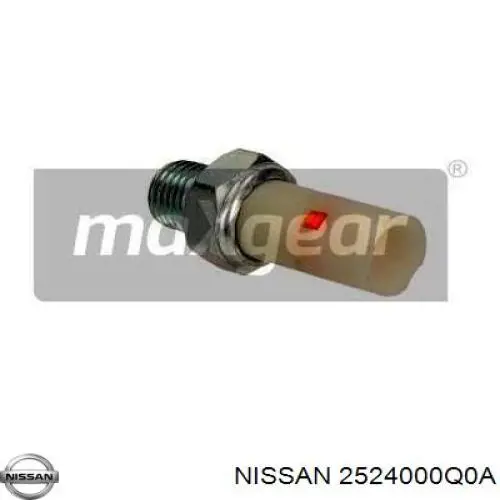 Czujnik ciśnienia oleju Nissan/Infiniti 2524000Q0A cena, od 9,13 USD