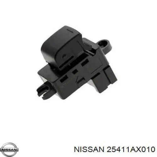 Włącznik przyciskowy podnośnika szyby przedni prawy Nissan/Infiniti 25411AX010 cena, od 34,05 USD
