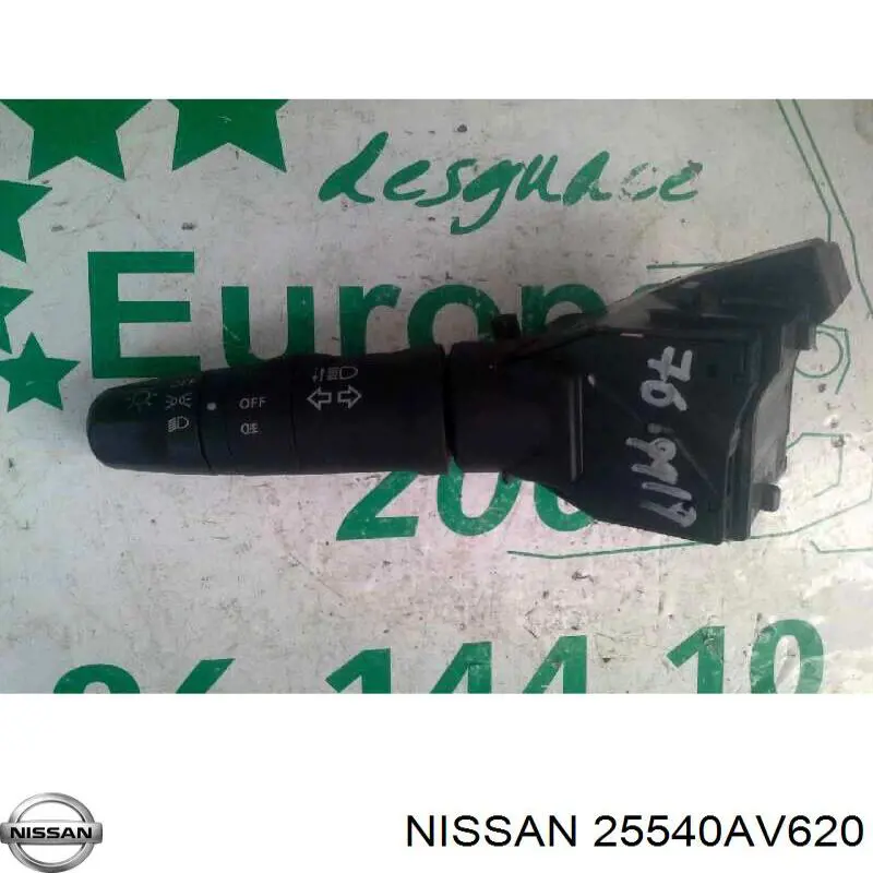 Przełącznik zespolony lewy Nissan/Infiniti 25540AV620 cena, od 34,05 USD