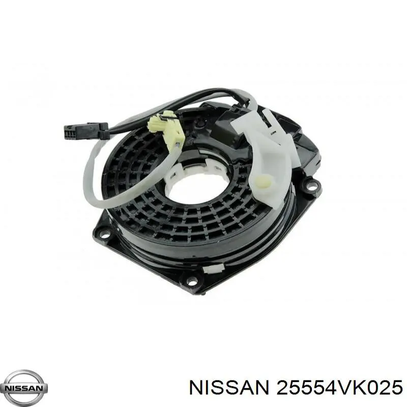 Pierścień kontaktowy AIRBAG, taśma kierownicy Nissan/Infiniti 25554VK025 cena, od 86,83 USD
