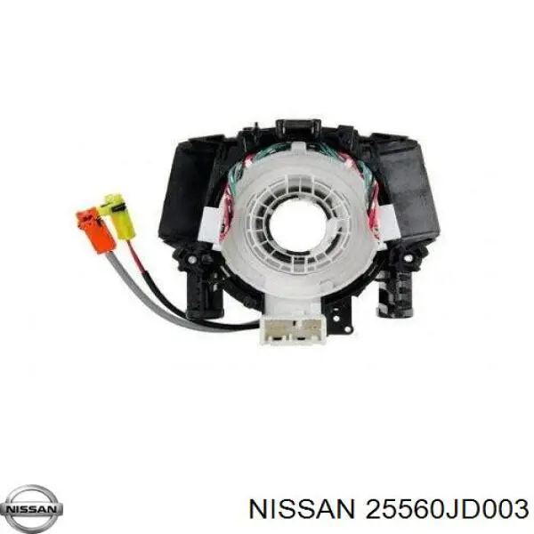 25560JD003 Nissan/Infiniti Pierścień kontaktowy AIRBAG, taśma kierownicy