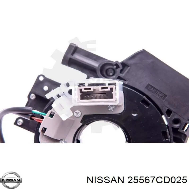 Do koszyka 25567CD025 Nissan/Infiniti Przełącznik zespolony, środkowa część