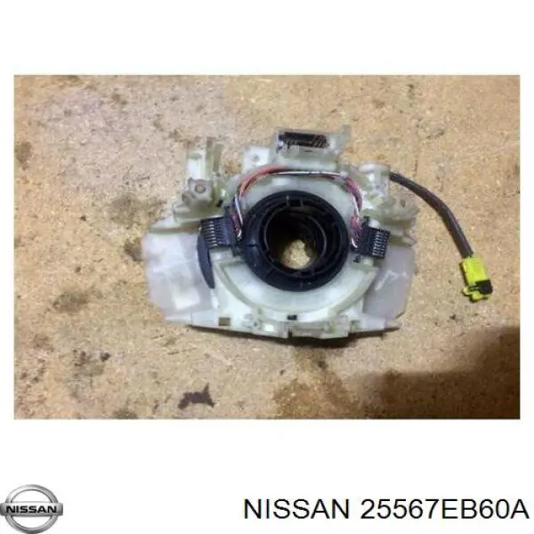 Pierścień kontaktowy AIRBAG, taśma kierownicy Nissan/Infiniti 25567EB60A cena, od 35,92 USD