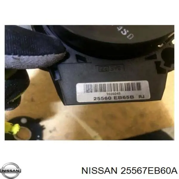 Do koszyka 25567EB60A Nissan/Infiniti Pierścień kontaktowy AIRBAG, taśma kierownicy