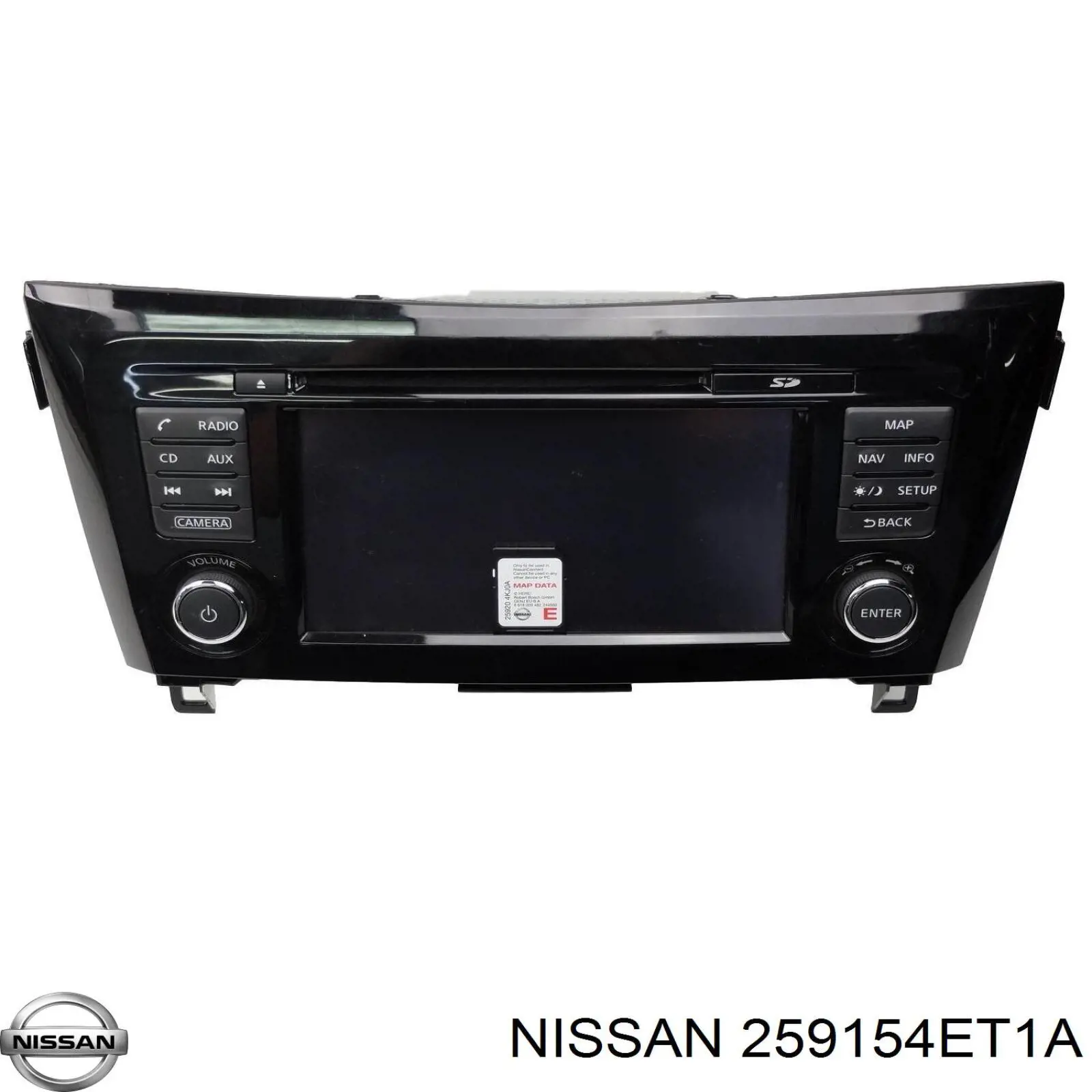 Wyświetlacz wielofunkcyjny Nissan/Infiniti 259154ET1A cena, od 172,08 USD