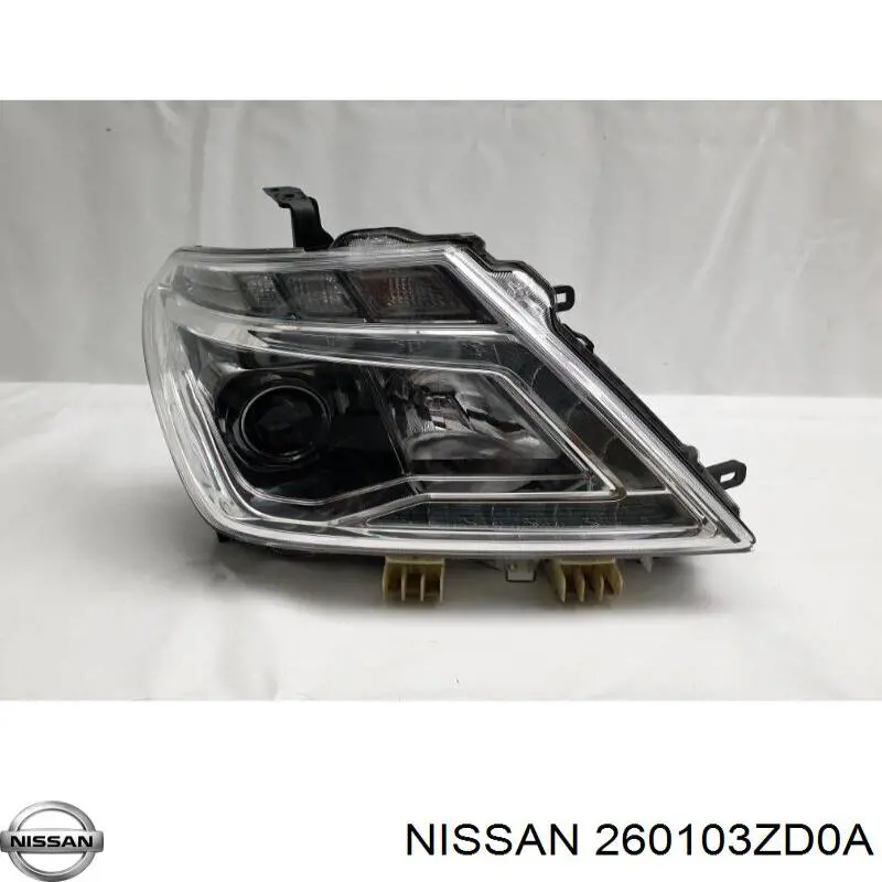 Reflektor prawy do Nissan Patrol  Y62