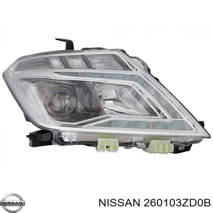 Do koszyka Reflektor prawy Nissan Patrol  Y62