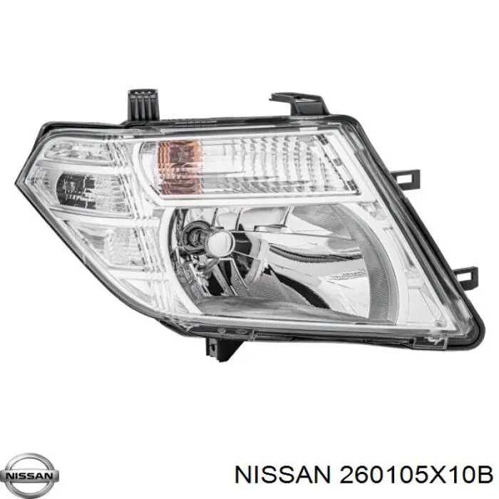 Reflektor prawy Nissan/Infiniti 260105X10B cena, od 215,72 USD