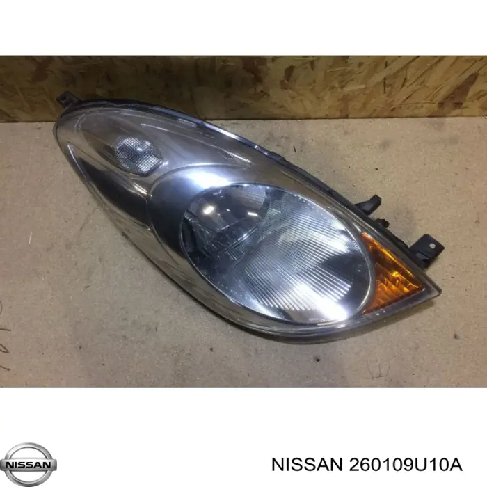 Do koszyka 260109U10A Nissan/Infiniti Reflektor prawy