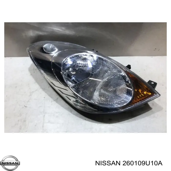 Reflektor prawy 260109U10A Nissan/Infiniti