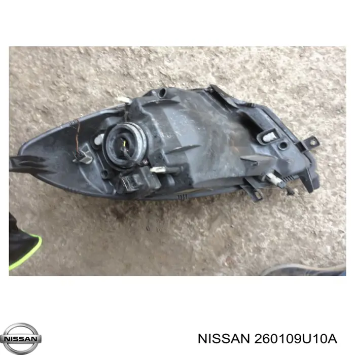 Do koszyka 260109U10A Nissan/Infiniti Reflektor prawy