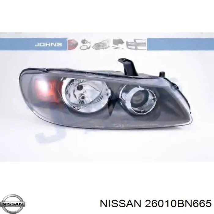 Do koszyka 26010BN67A Nissan/Infiniti Reflektor prawy