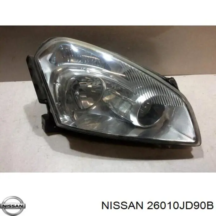 Reflektor prawy 26010JD90B Nissan/Infiniti