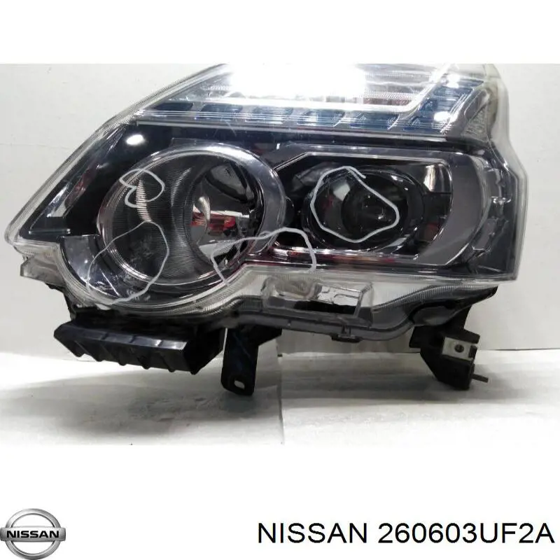 Reflektor lewy Nissan/Infiniti 260603UF2A cena, od 132,80 USD