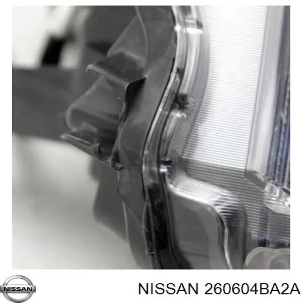 Reflektor lewy Nissan/Infiniti 260604BA2A cena, od 233,71 USD