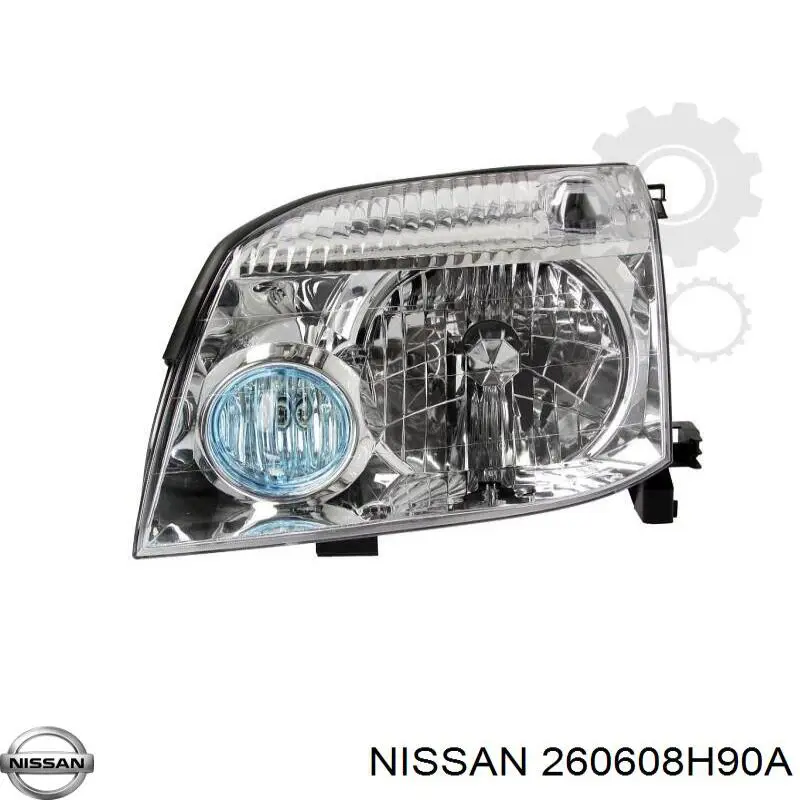 Do koszyka 260608H90A Nissan/Infiniti Reflektor lewy