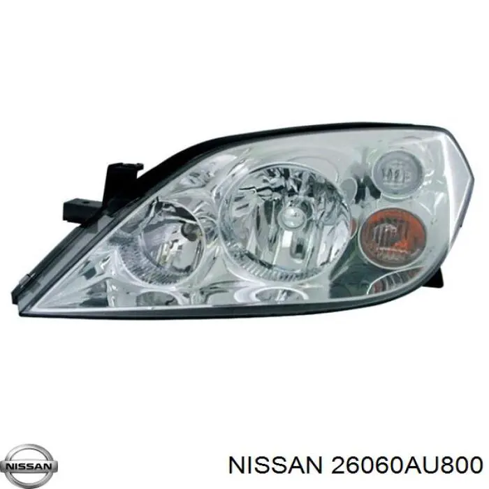 Do koszyka 26060AU800 Nissan/Infiniti Reflektor lewy