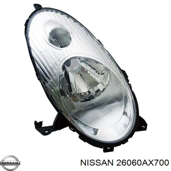 26060AX700 Nissan/Infiniti Reflektor lewy