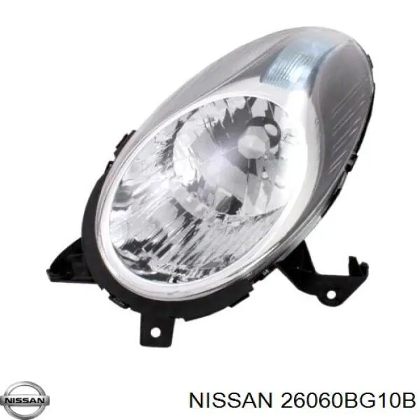 26060BG10B Nissan/Infiniti Reflektor lewy