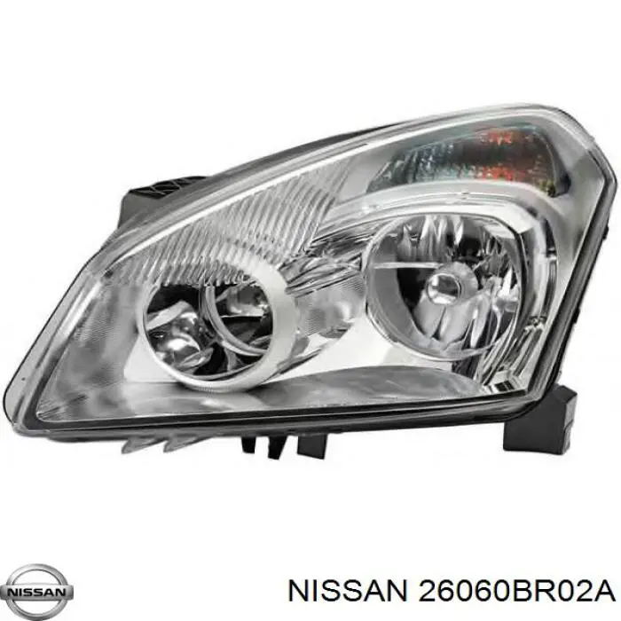 26060BR02A Nissan/Infiniti Reflektor lewy