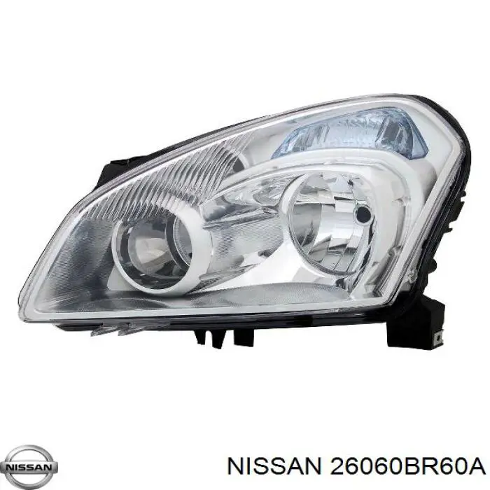 26060BR60A Nissan/Infiniti Reflektor lewy