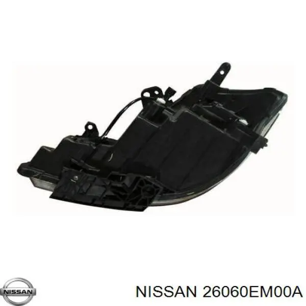 Do koszyka 26060EM00A Nissan/Infiniti Reflektor lewy