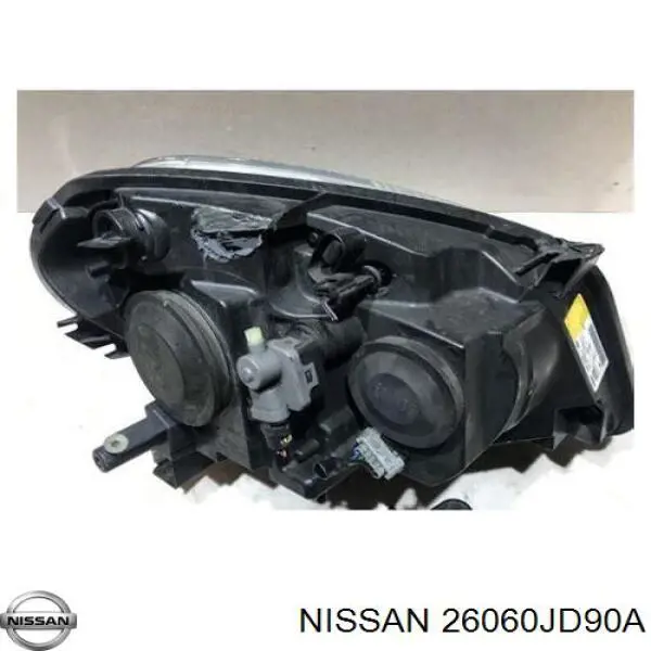 Reflektor lewy Nissan/Infiniti 26060JD90A cena, od 214,12 USD