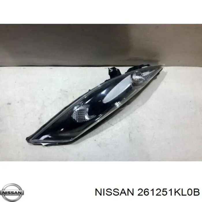 261251KL0B Nissan/Infiniti Lampa zespolona (kierunkowskaz) lewa