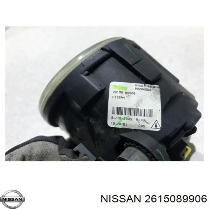 Lampa przeciwmgielna lewa/prawa Nissan/Infiniti 2615089906 cena, od 44,27 USD
