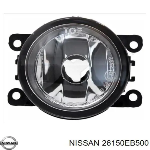 Lampa przeciwmgielna prawa Nissan/Infiniti 26150EB500 cena, od 38,07 USD