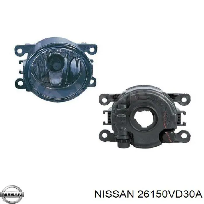 Lampa przeciwmgielna lewa/prawa Nissan/Infiniti 26150VD30A cena, od 22,65 USD