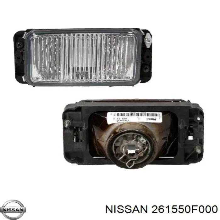 Lampa przeciwmgielna lewa do Nissan Terrano II R20