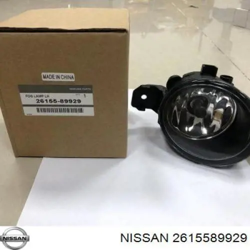 2615589929 Nissan/Infiniti Lampa przeciwmgielna lewa