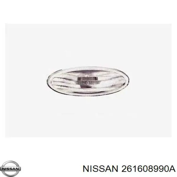 Powtarzacz kierunkowskazu na błotniku Nissan/Infiniti 261608990A cena, od 22,01 USD